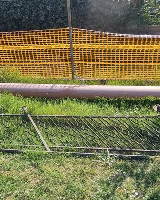 Ringhiera in ferro per scale esterne