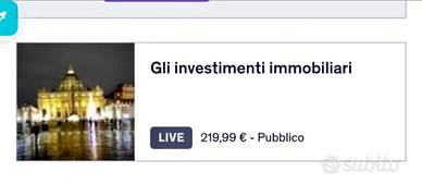 Corso completo per comprare casa