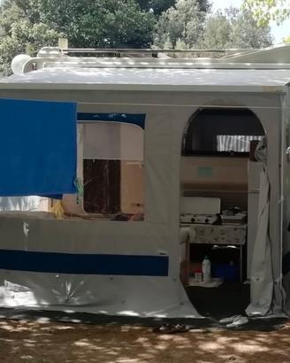 Veranda privacy room per camper