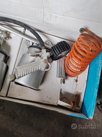 Kit pistola aria compressa con accessori perfetto