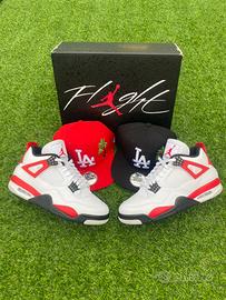 Jordan 4 red cement taglia 44 NUOVE