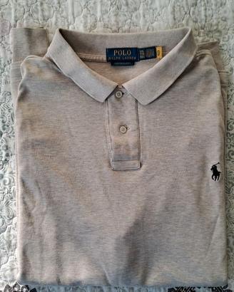 3 Polo Ralph Lauren e Lacoste XXL maniche lunghe
