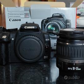 Canon EOS 350D Digital Kit 18-55mm con scatola
