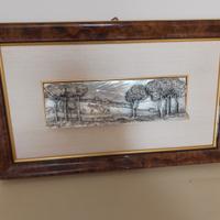 quadro in argento ottaviani