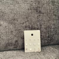 set orecchini argento