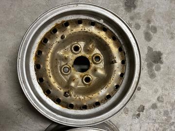 2 Cerchi borrani bimettalici record Maserati