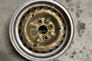 2 Cerchi borrani bimettalici record Maserati