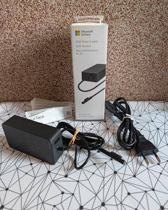 alimentatore surface 65w originale con scatola