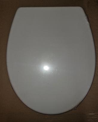 Tavoletta wc bianco nero