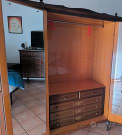 Mobile armadio 6 ante antico d'epoca