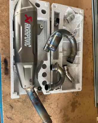 Scarico Akrapovic Evo per Yamaha yz250f 24-26
