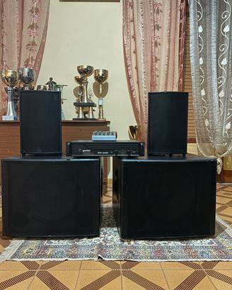 Impianto audio completo