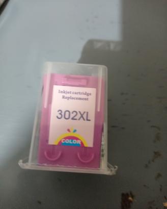 cartuccia ricarucata HP 302 XL colr
