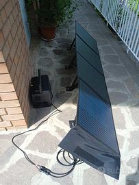 PANNELLO SOLARE PIEGHEVOLE E PORTATILE DA 200W