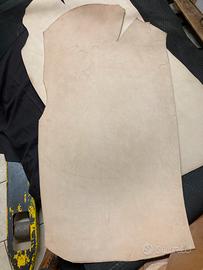 Groppone Cuoio Naturale pomiciato spessore 4,5 mm