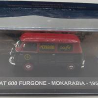 VEICOLI PUBBLICITARI D'EPOCAFIAT 600 FURGONE MOKAR