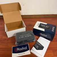 Mixer analogico passivo per sdoppiare microfono