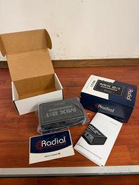 Mixer analogico passivo per sdoppiare microfono