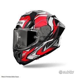 AIROH Casco Integrale GP800 Red - Must -