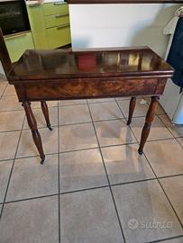 Consolle/Tavolino da gioco antico fine 800