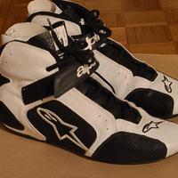 Scarpe alpinestars tech 1 42 bianche