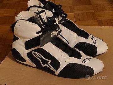 Scarpe alpinestars tech 1 42 bianche