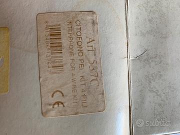 Citofono Elvox 537/c