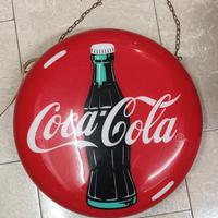 Insegna pubblicitaria vintage Coca Cola 