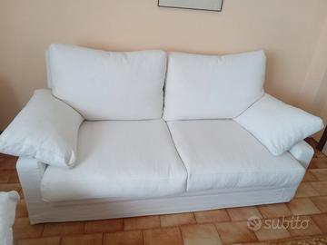 Divano 2/3 posti sfoderabile + poltrona