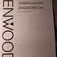 manuale istruzioni GE 930 KENWOOD EQ GRAFICO
