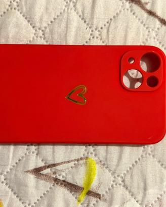 Cover rossa per Iphone 13