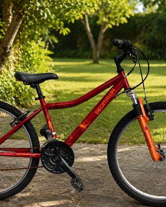 Bici MTB Decathlon Rockrider 24” – Shimano 18 vel