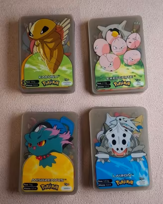 117 Pokémon Lamincard Edibas 2006 Trasparenti