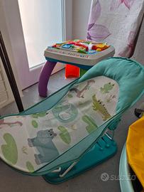 Bagnetto neonato sdraietta