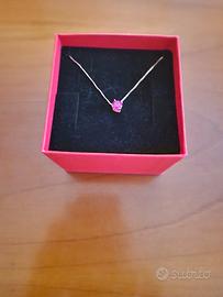 catenina d'argento bagnata in oro 