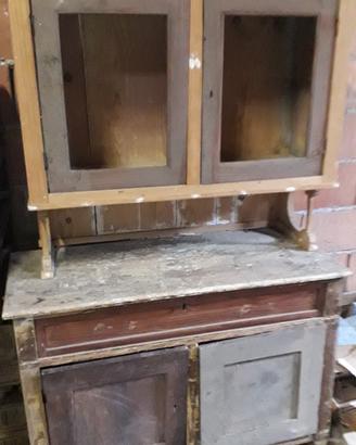 credenza vetrina 