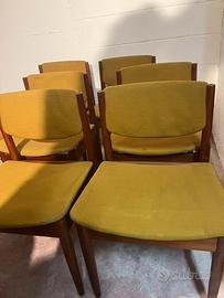 Sedie design di Finn Juhl per France & Son