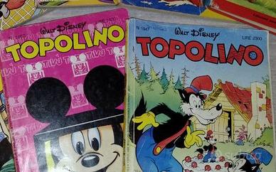 Fumetti topolino 1960/1970/1980/1990 Leggere