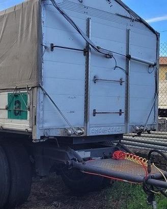 Rimorchio Bartoletti ribaltabile soprasponde telo