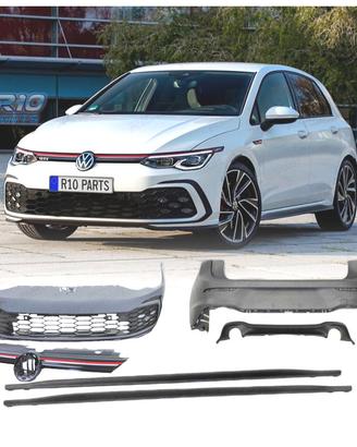 KIT CARROZZERIA VOLKSWAGEN VW GOLF 8 LOOK GTI + FE