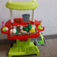Gioco bimba bimbi banchetto della frutta