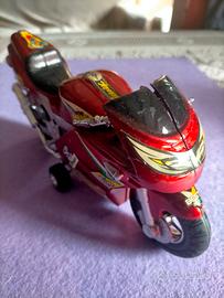 GRANDE MOTO DA CORSA GIOCATTOLO CM.26