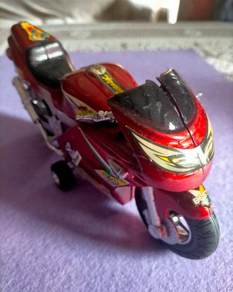 GRANDE MOTO DA CORSA GIOCATTOLO CM.26