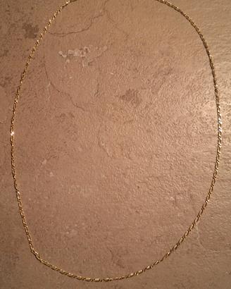 collana oro giallo 750 18kt