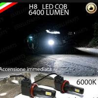 Kit Full LED H8 Fendinebbia 6400 Lumen 6000K bianc