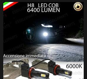 Kit Full LED H8 Fendinebbia 6400 Lumen 6000K bianc