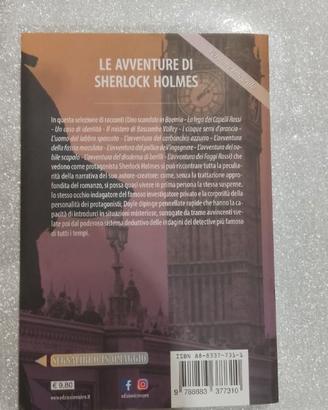 LIBRI LE AVVENTURE DI SHERLOCK HOLMES