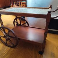 carrellino portavivande vintage 