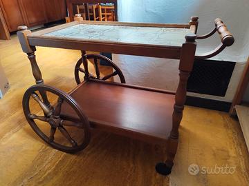 carrellino portavivande vintage 