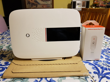 Router Adsl vodafone + chiavetta wifi con micro sd